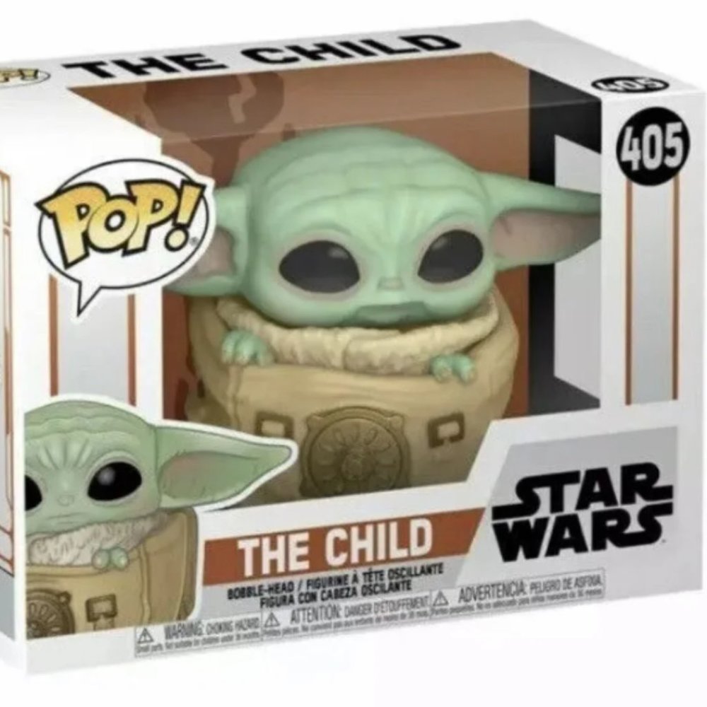 Funko Pop! Star Wars: The Mandalorian - The Child in Bag #405